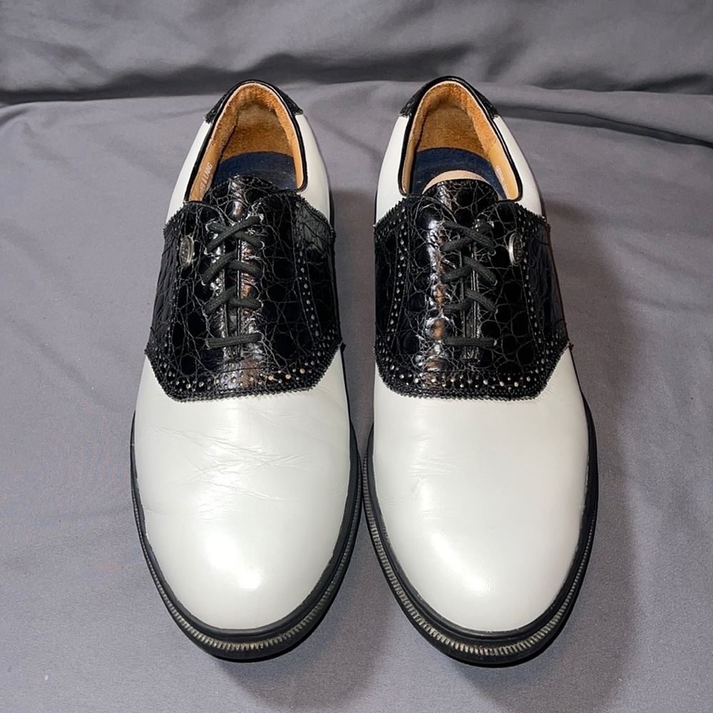 Men’s Callaway Golf Shoes Saddle Alligator Print